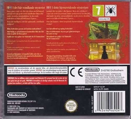 Professor Layton and Pandoras Box - Nintendo DS (A Grade) (Genbrug)